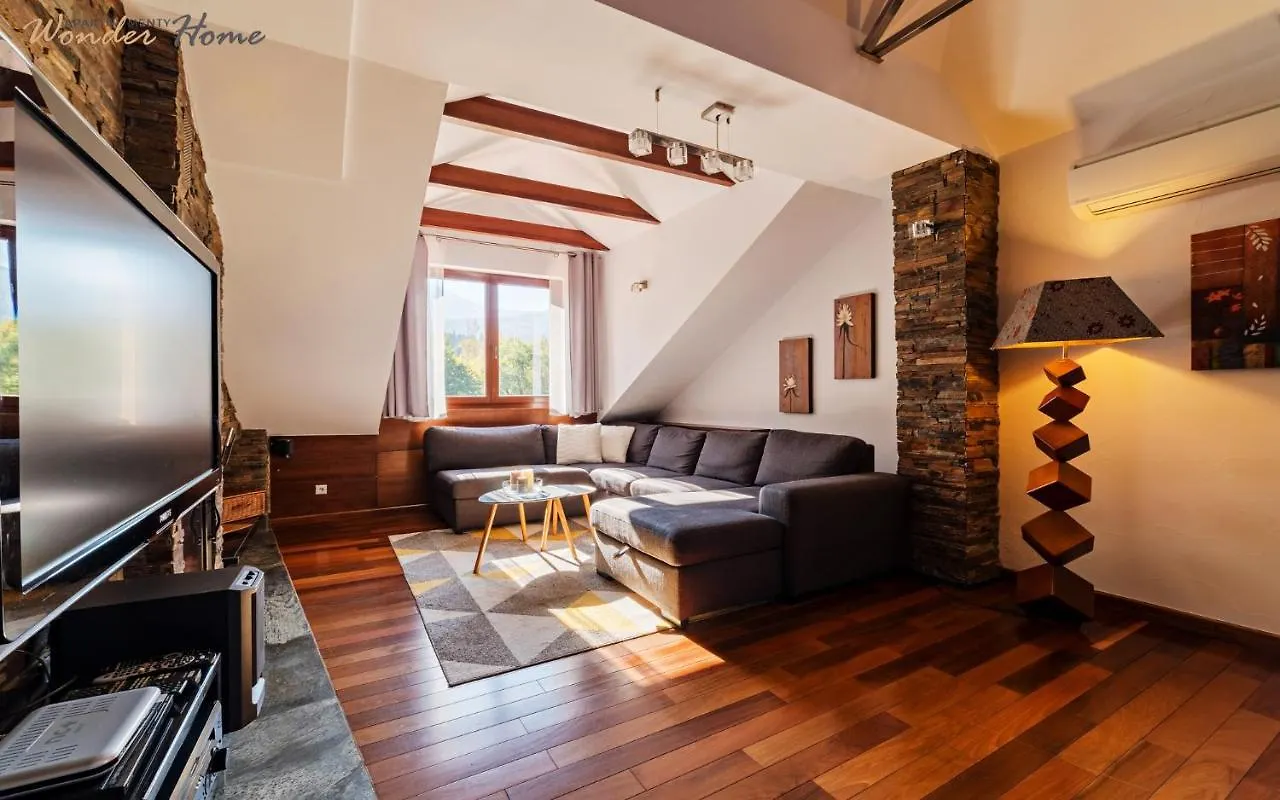 Apartment Wonder Home - Apartament Cud Malina Z Kominkiem, Klimatyzacja I Widokiem Na Karkonosze, Blisko Centrum, Stoku, Restauracji, Aquaparku Karpacz