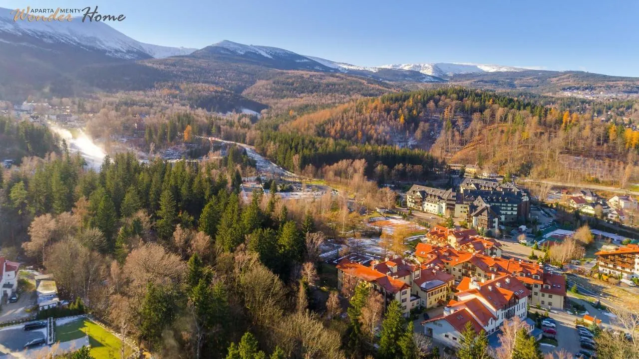 Wonder Home - Apartament Cud Malina Z Kominkiem, Klimatyzacja I Widokiem Na Karkonosze, Blisko Centrum, Stoku, Restauracji, Aquaparku Karpacz 0*,