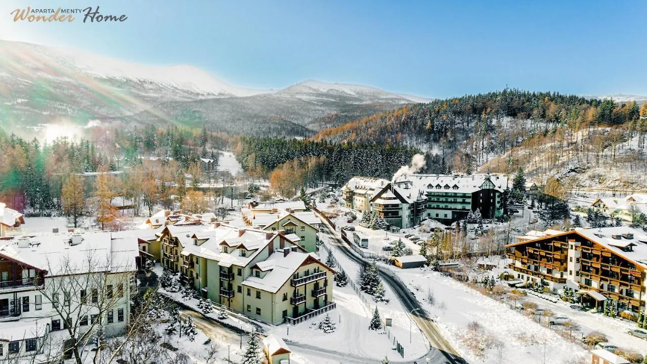 Apartment Wonder Home - Apartament Cud Malina Z Kominkiem, Klimatyzacja I Widokiem Na Karkonosze, Blisko Centrum, Stoku, Restauracji, Aquaparku Karpacz